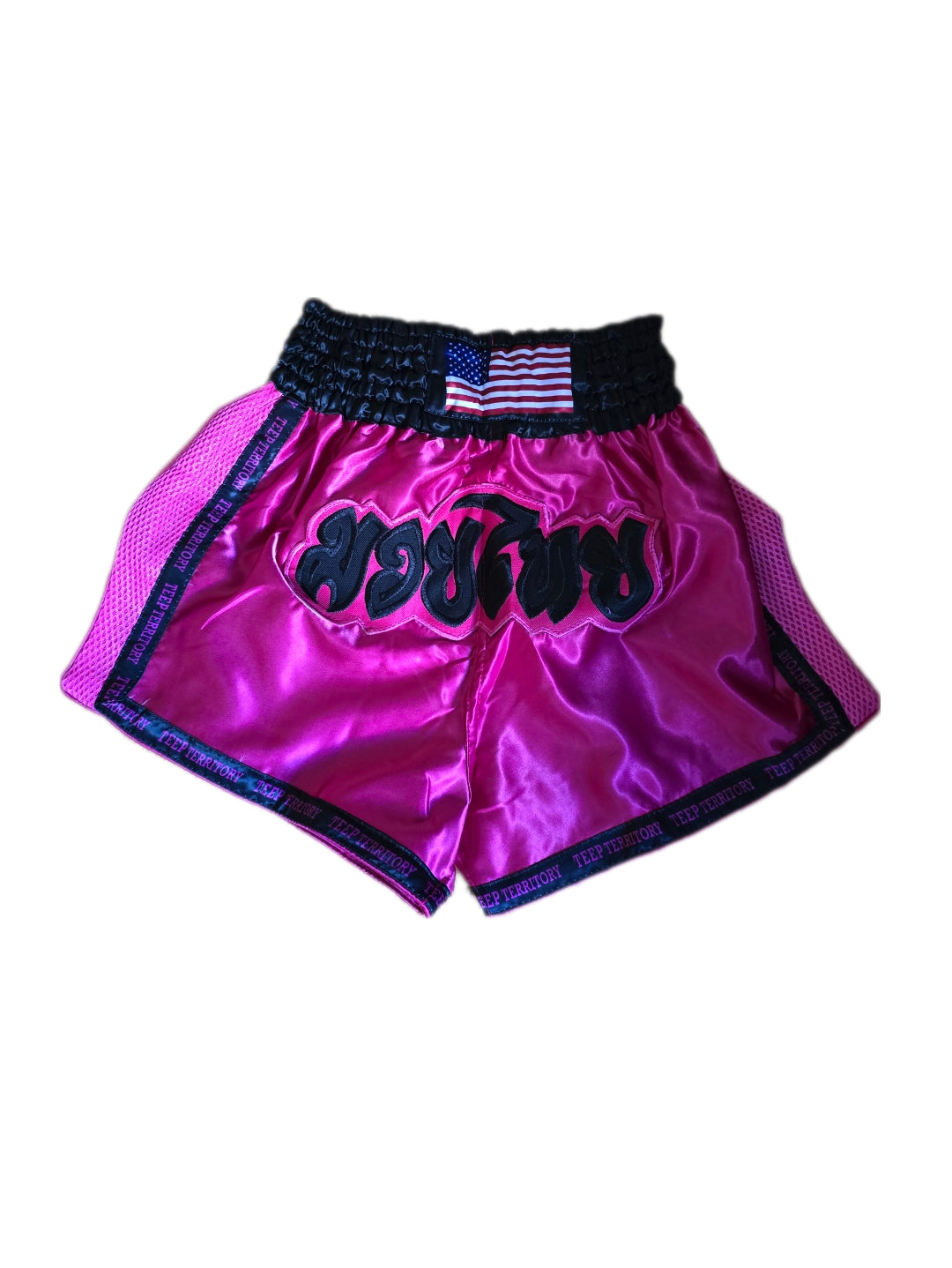 Muay Thai Shorts with FLAG Logo