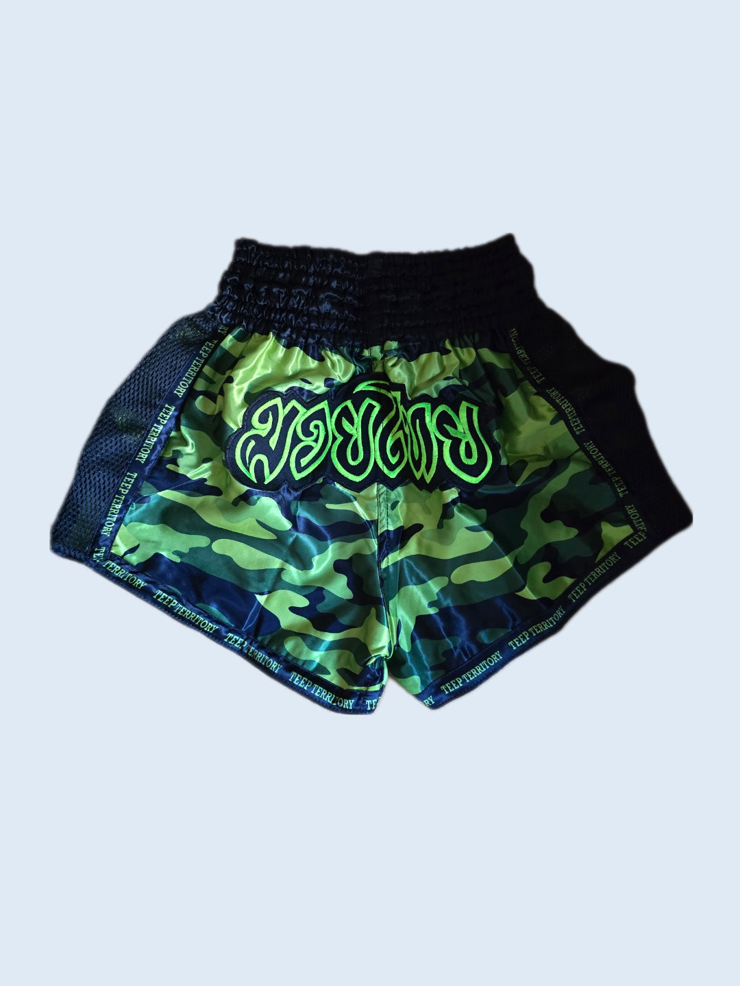 Muay Thai Shorts with TT FLAG LOGO