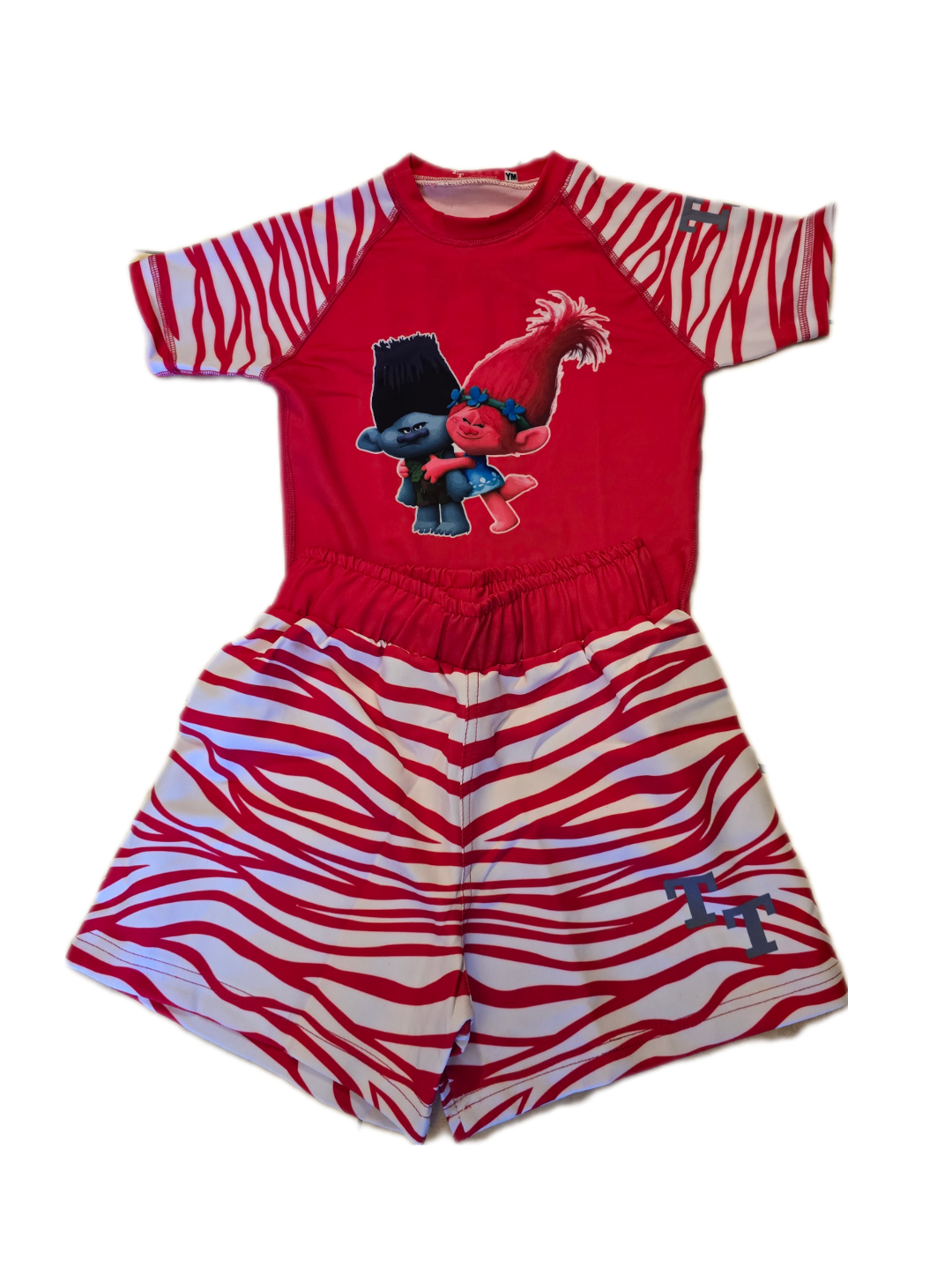 Zebra Pink Print BJJ Shorts- KIDS