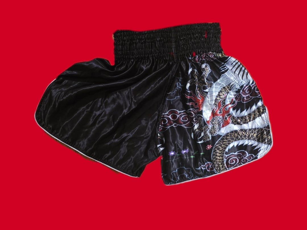THAI BOXER Muay Thai Shorts with Dragon