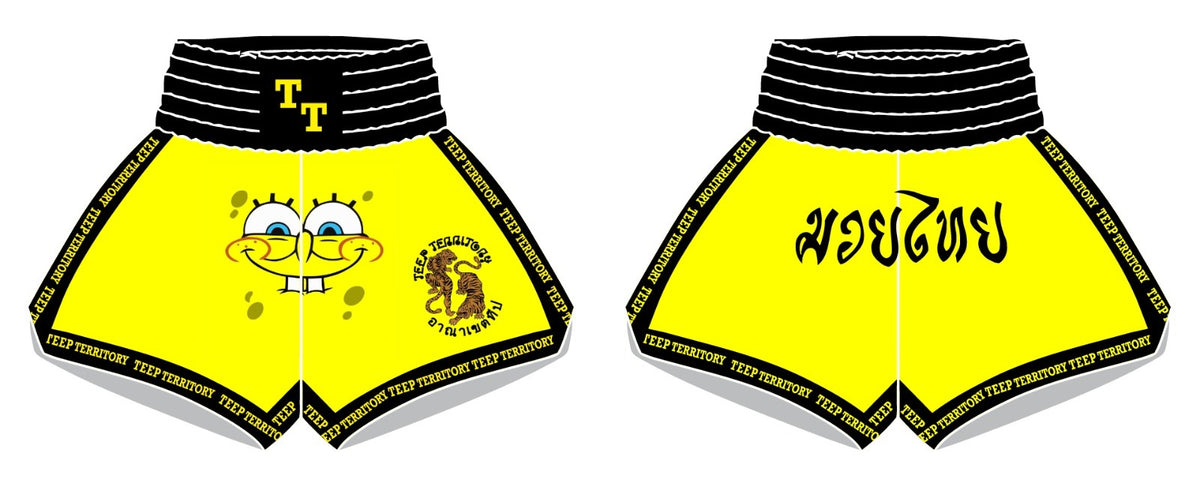 SPONGEBOB- Muay Thai SHORTS