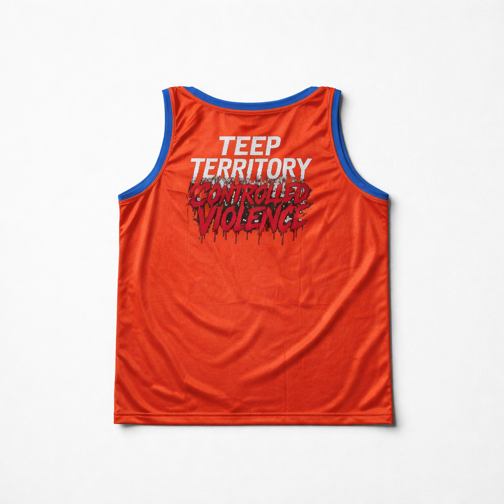 ANIME JERSEYS- DBZ Orange Z FIGHTERS- PREORDER 3