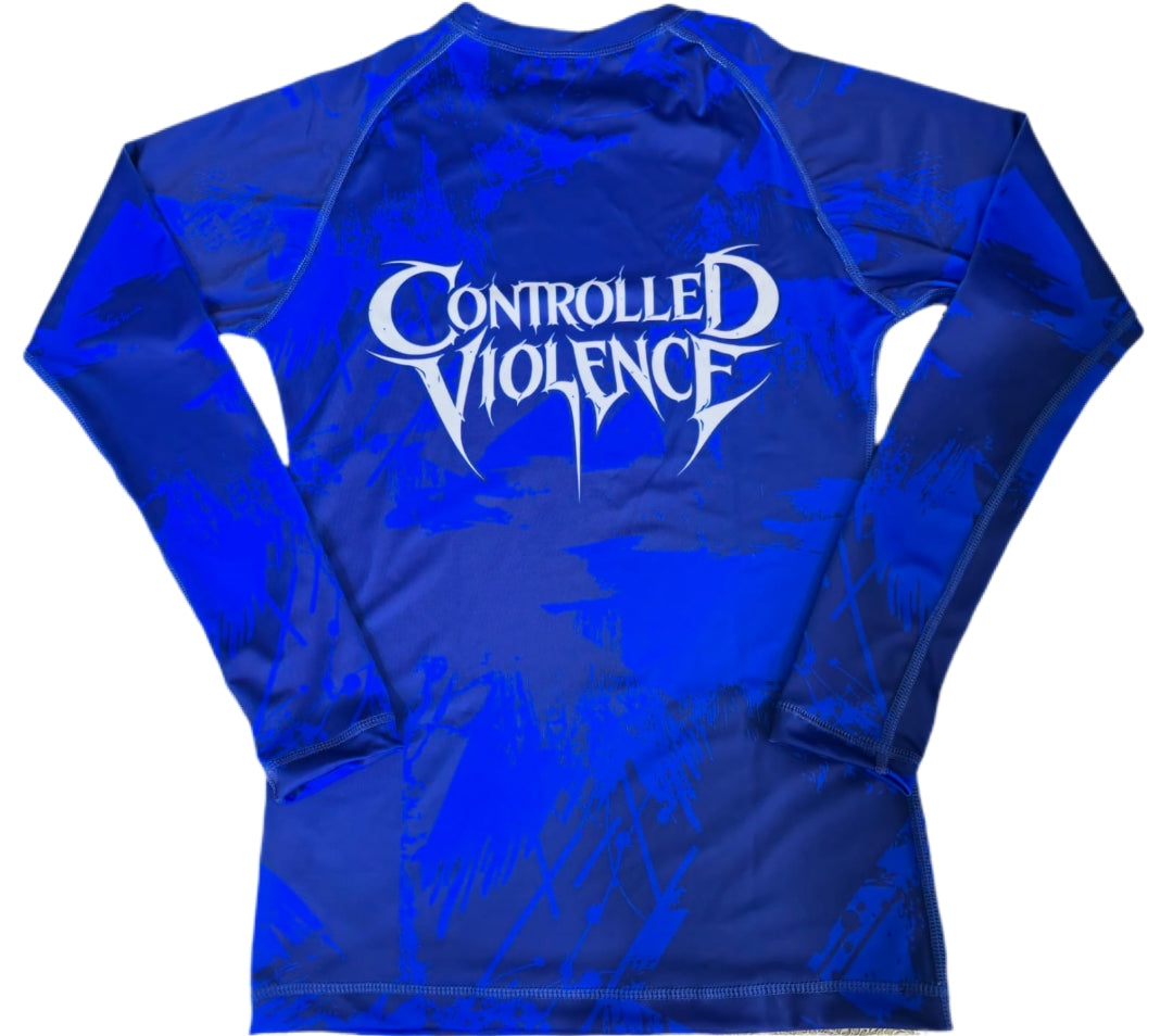 Controlled Violence Rashguard- CV LINE 2 Tone Design