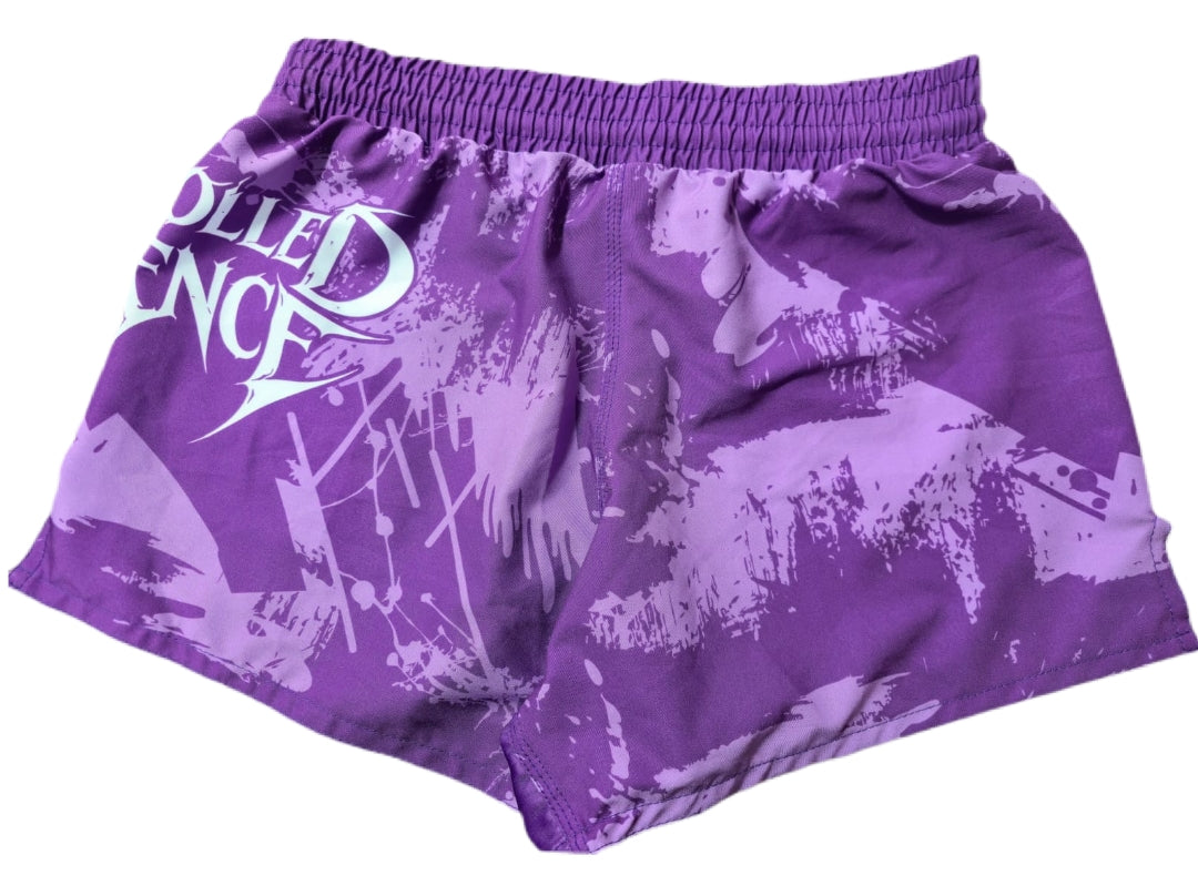 Controlled Violence Shorts- CV LINE 2 Tone Design