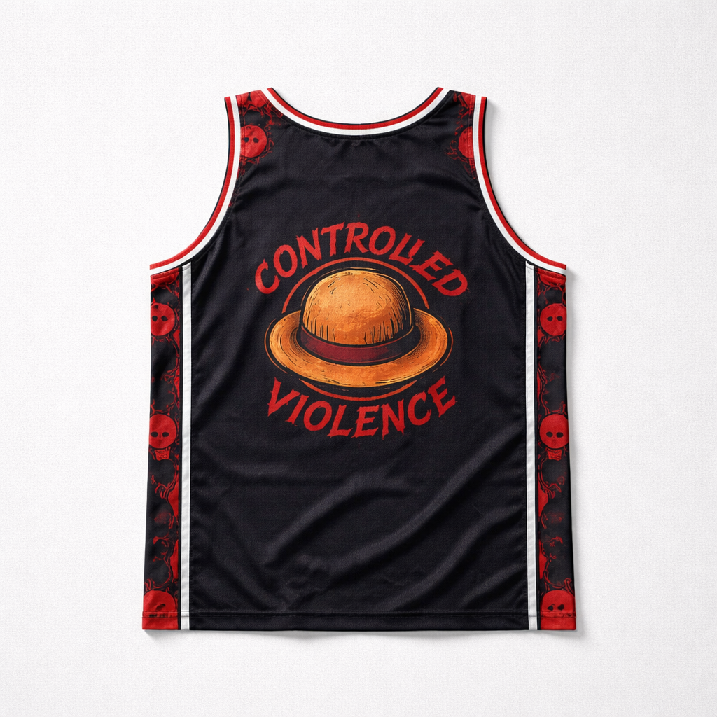 ANIME JERSEYS- LUFFY- PREORDER 4