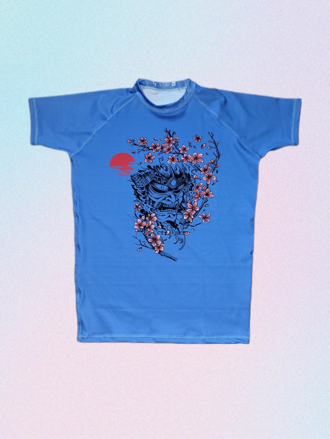 Short Sleeve Rashguard- Samurai- SOLID