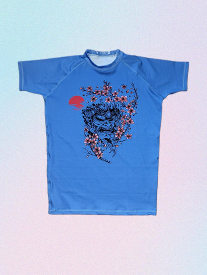 Short Sleeve Rashguard- Samurai- SOLID