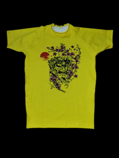 Short Sleeve Rashguard- Samurai- SOLID