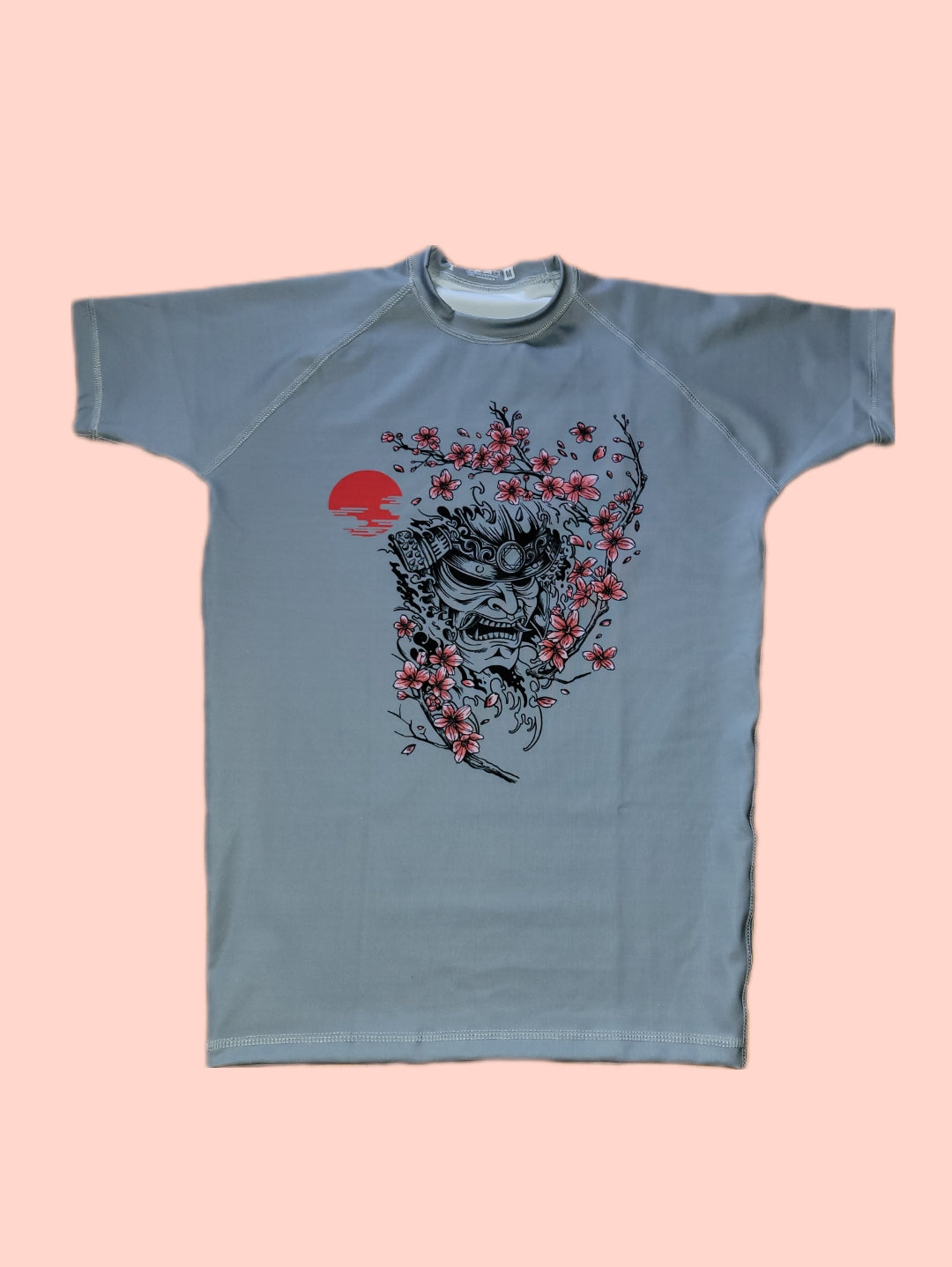 Short Sleeve Rashguard- Samurai- SOLID