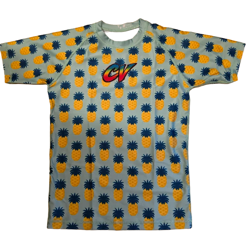 PINEAPPLE RASHGUARD- CV Graffiti Logo