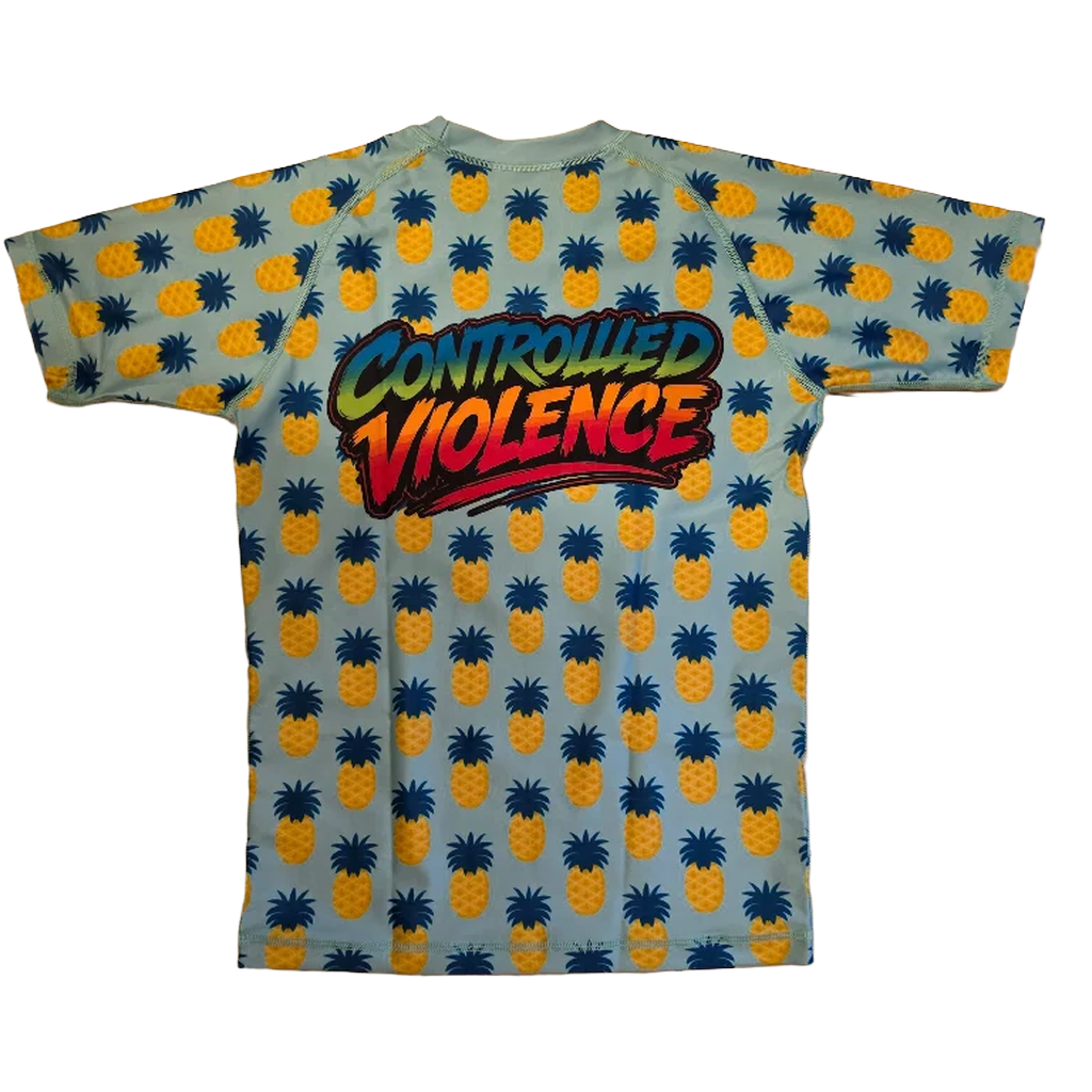 PINEAPPLE RASHGUARD- CV Graffiti Logo