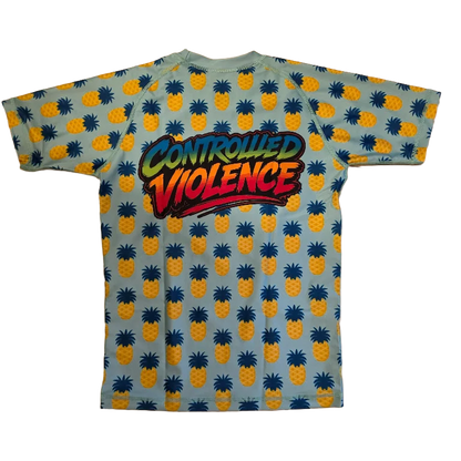 PINEAPPLE RASHGUARD- CV Graffiti Logo