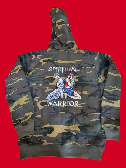 Embroidered Hoodies -Spiritual Warrior
