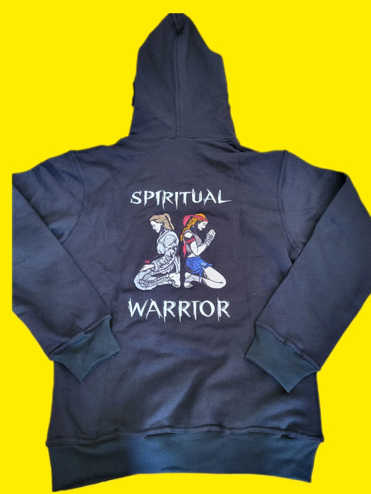 Embroidered Hoodies- Female Spiritual Warrior