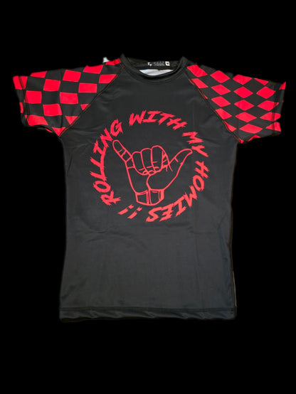 Rolling With My Homies Rashguard
