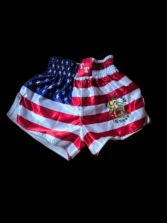 American Flag Muay Thai Shorts
