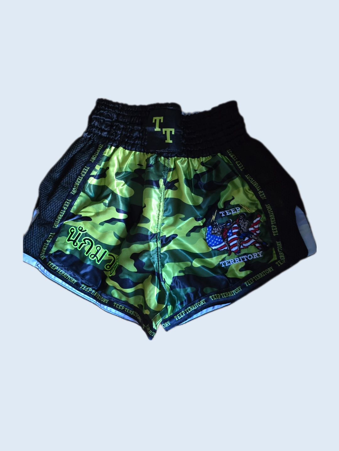 Muay Thai Shorts with  FLAG Logo