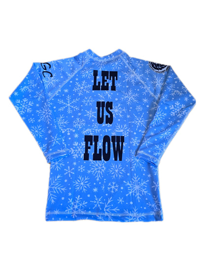 Frozen Elsa Rashguard- Long Sleeve- Kids