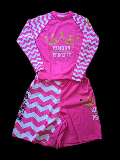 Kimura Princess Long Sleeve Rashguard- KIDS