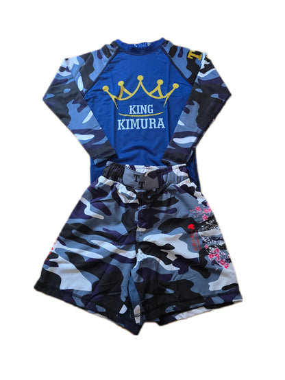 Kimura King Long Sleeve Rashguard- KIDS