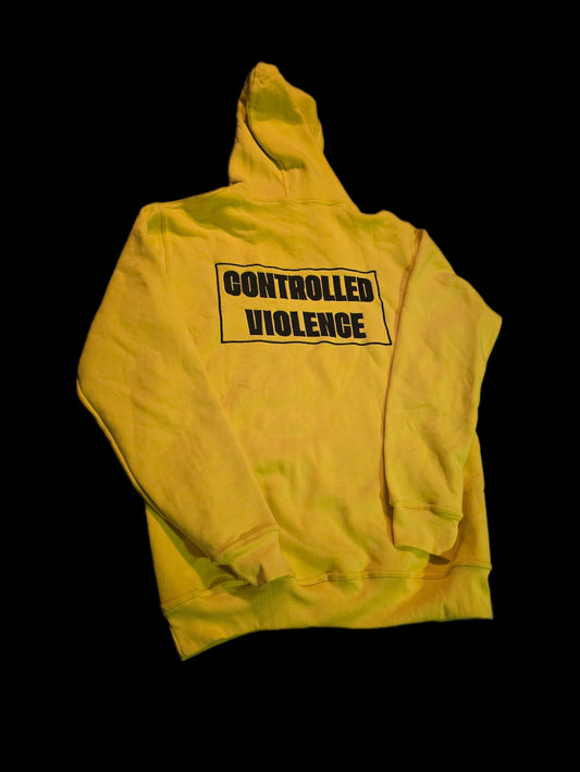 KIDS Controlled Violence Embroidered Hoodie