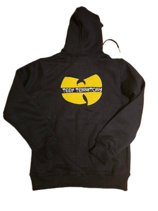 Teep Territory WORLD Fuzzy Embroidered Hoodie