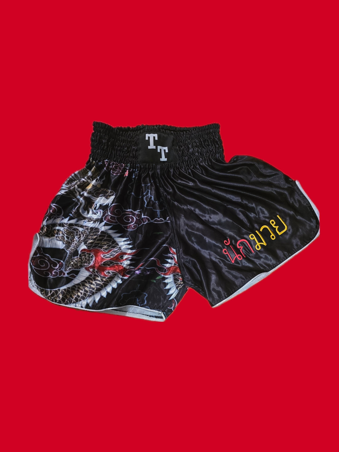 THAI BOXER Muay Thai Shorts with Dragon
