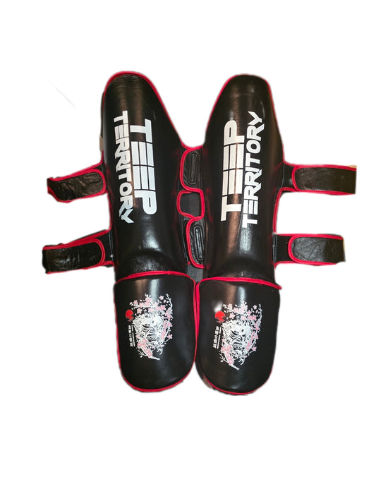 TEEP TERRITORY with Samurai Shin Guards- CUSTOM ORDER