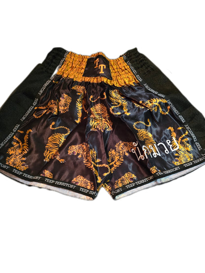 Tigers Crazy Muay Thai Shorts