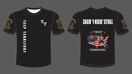 ZACH '1 KICK'STULL - FIGHT SHIRTS PRESALE ONLY