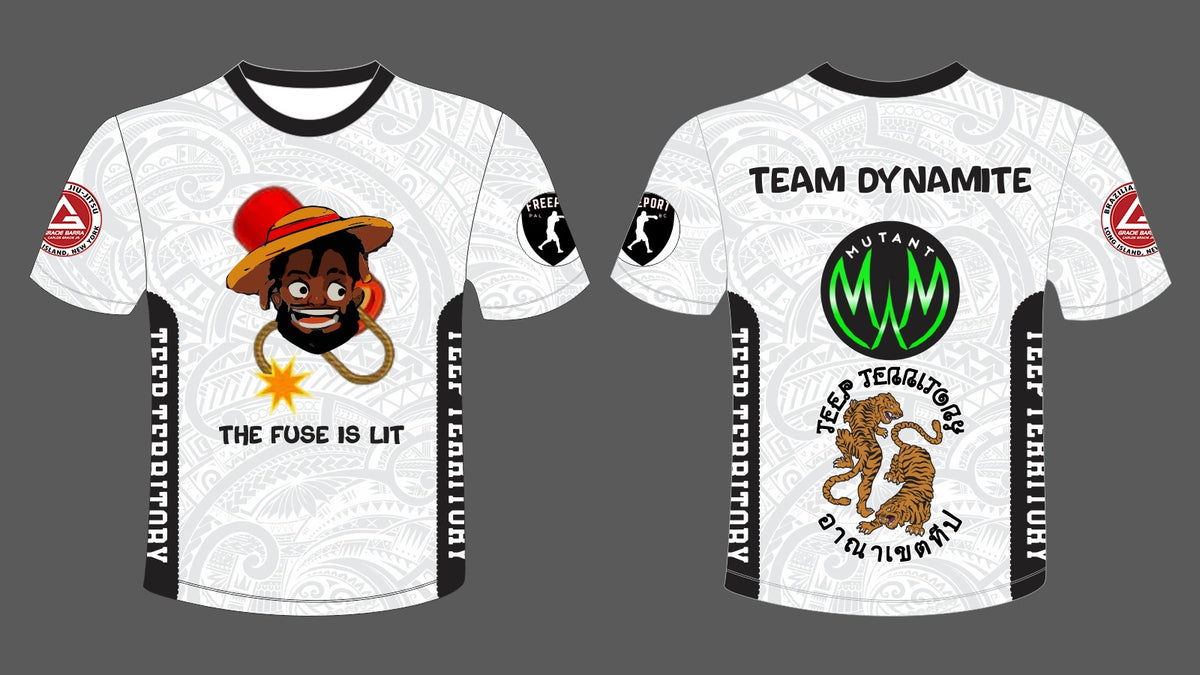 KHAMALL 'DYNAMITE' DUNKLEY Fight Shirts 2/22 PRESALE ONLY
