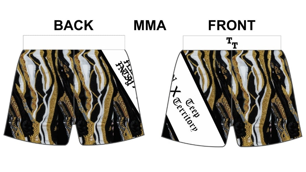 FALLEN FANTASY X TEEP TERRITORY COLLAB MMA SHORTS