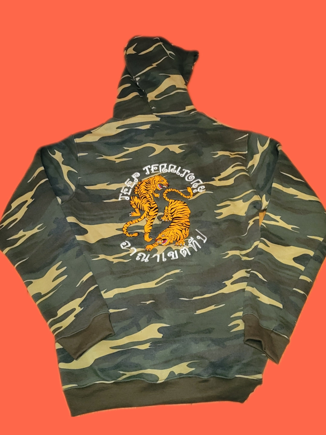 Tiger Embroidered Sweatshirts