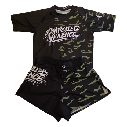 Half Squiggly Rashguard- CV