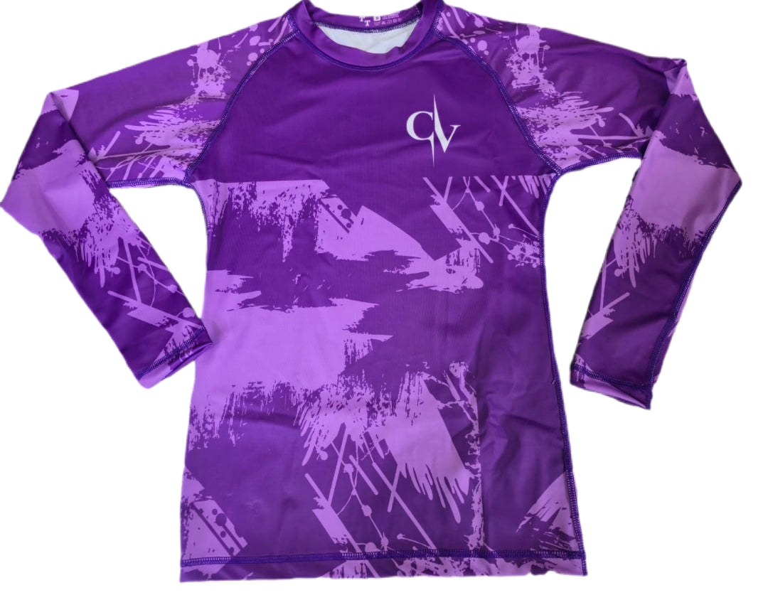 Controlled Violence Rashguard- CV LINE 2 Tone Design