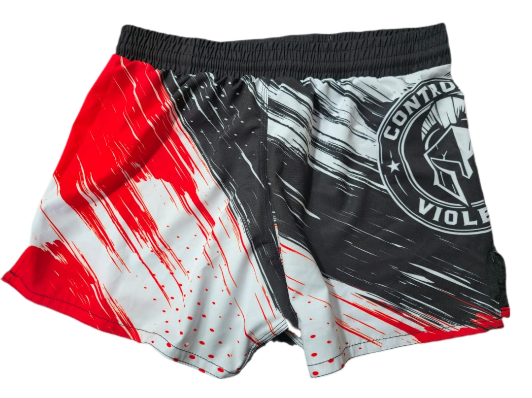 Controlled Violence Shorts- CV LINE 3 Color