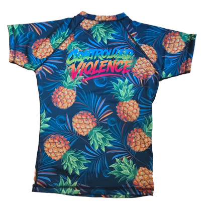 PINEAPPLE RASHGUARD- CV Graffiti Logo