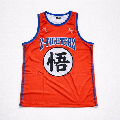 ANIME JERSEYS- DBZ Orange Z FIGHTERS- PREORDER 3