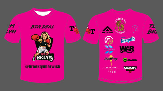 BROOKLYN "BIG DEAL" BARWICK- PRO BOXING SHIRTS- PREORDER!