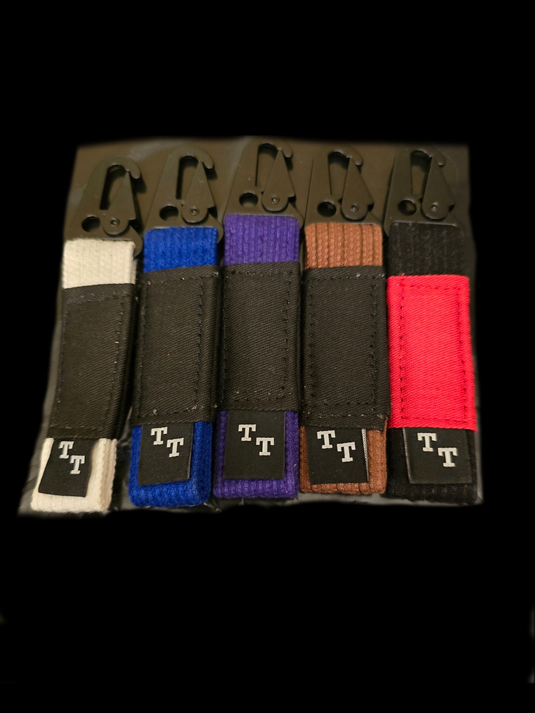Colored Belt Keychains