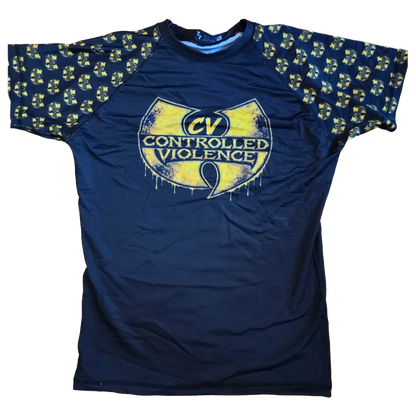 Controlled Violence Logos- rashguard