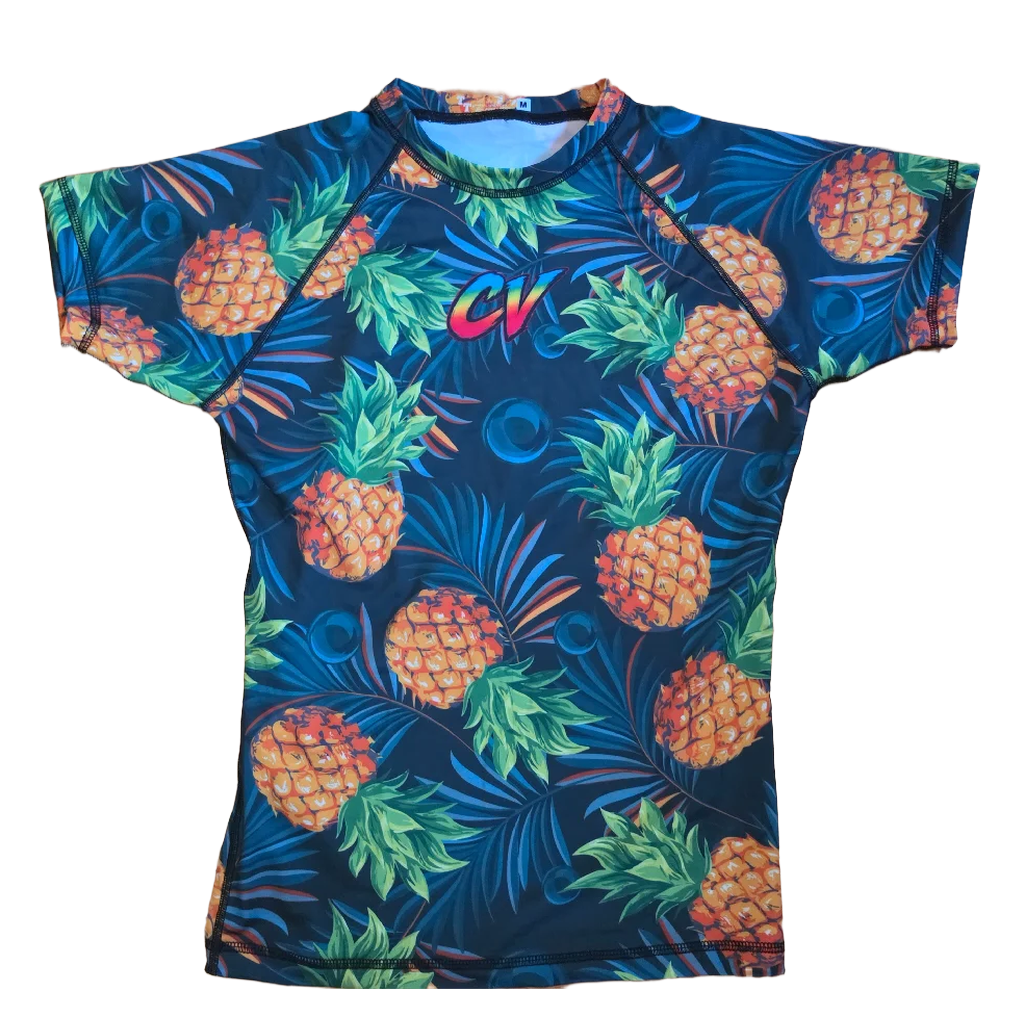 PINEAPPLE RASHGUARD- CV Graffiti Logo
