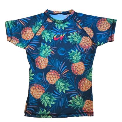 PINEAPPLE RASHGUARD- CV Graffiti Logo