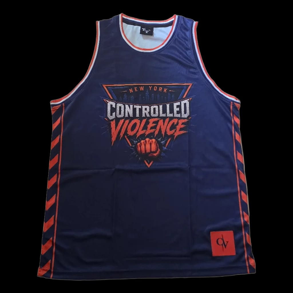 NY CHAMP CONTROLLED VIOLENCE JERSEY
