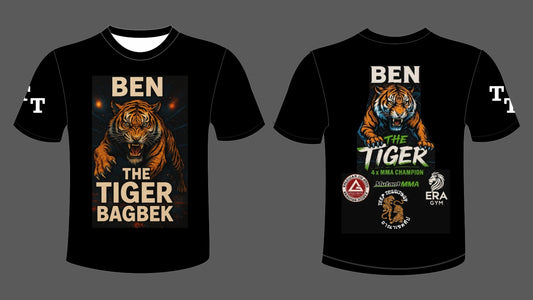 BEN THE TIGER BAGBEK FIGHT SHIRT- ON SALE NOW FOR PREORDERS