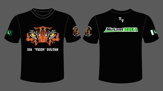 ISA 'TIGER' SULTAN- FIGHTER SHIRTS for 5/23- PRESALE ONLY