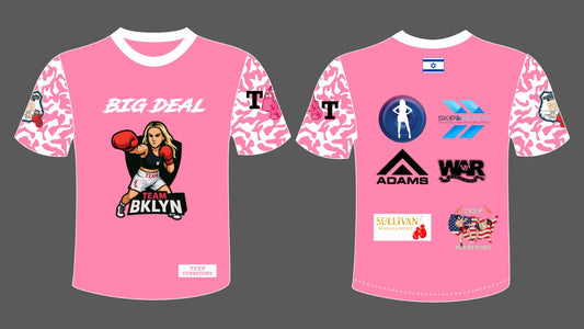 BROOKLYN "BIG DEAL" BARWICK- PRO BOXING SHIRTS- PREORDER!
