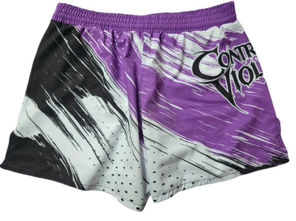 Controlled Violence Shorts- CV LINE 3 Color Pattern