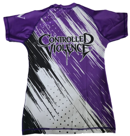 Controlled Violence Rashguard- CV LINE 3 Color