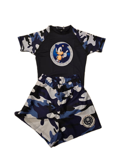 SONIC THE HEDGEHOG Rashguard- KIDs